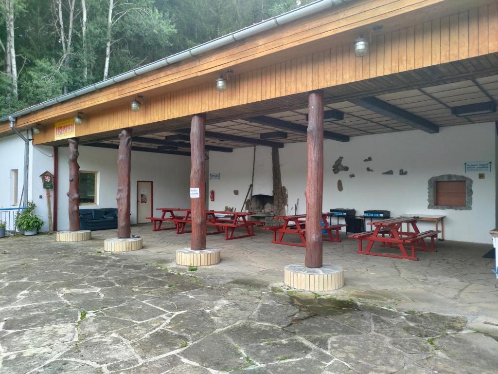 Restaurace v ubytování Kemp na Staré papírně