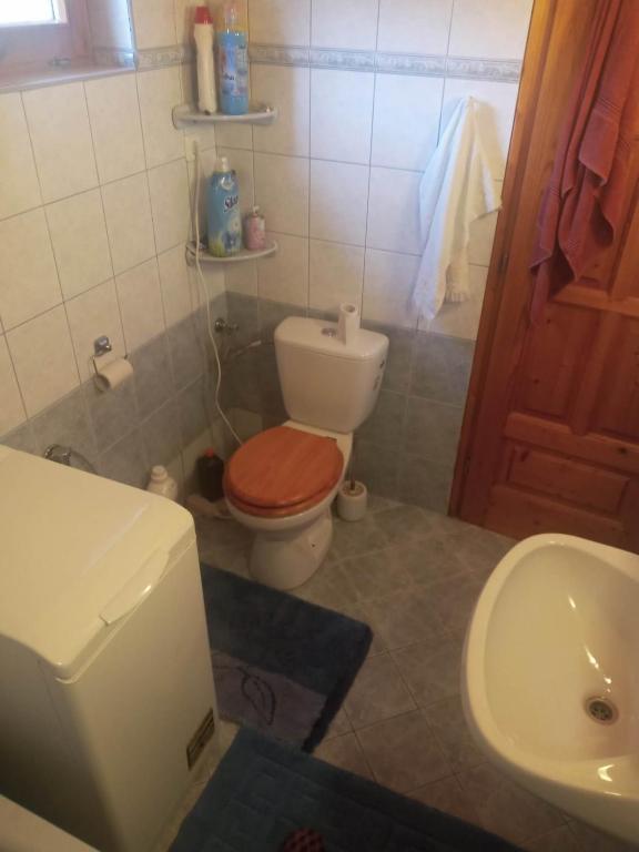 Kúpeľňa v ubytovaní Felsőörsi Nyugalom