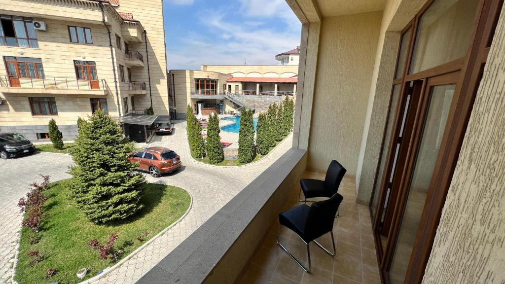 Budova, kde se hotel nachází