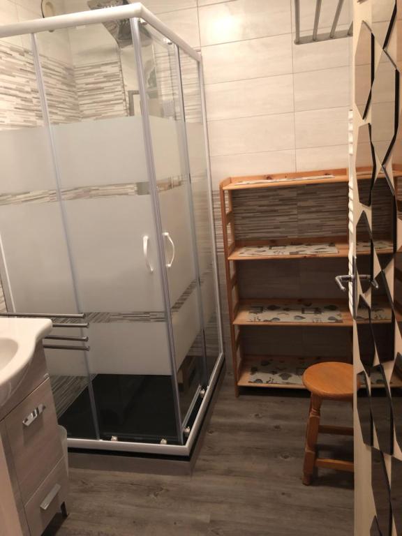 Kúpeľňa v ubytovaní Val Thorens , apt Lac Blanc