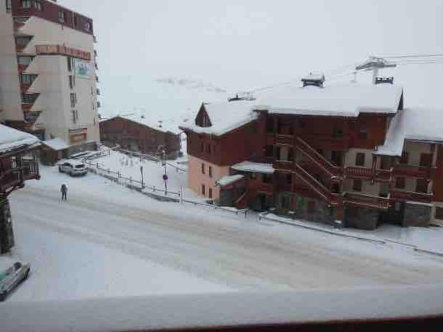 Val Thorens , apt Lac Blanc v zime