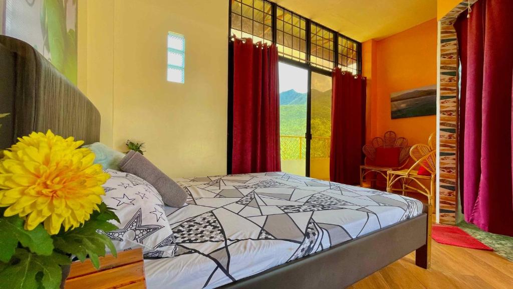 Postel nebo postele na pokoji v ubytování Blue Moon Guesthouse