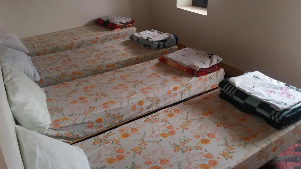 Postel nebo postele na pokoji v ubytování Gîte Assafar