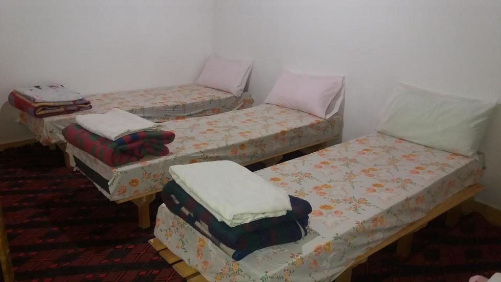 Postel nebo postele na pokoji v ubytování Gîte Assafar