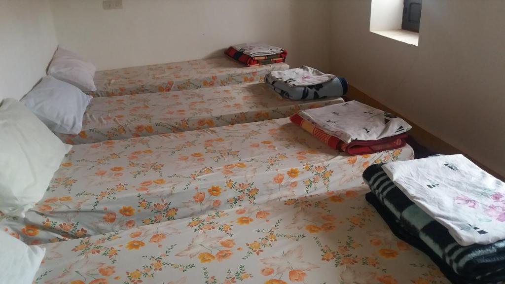 Postel nebo postele na pokoji v ubytování Gîte Assafar