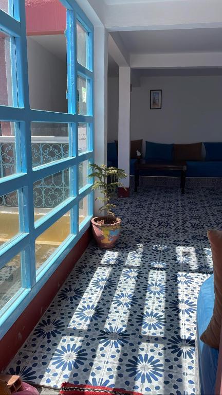 Posezení v ubytování Riad chez brahim