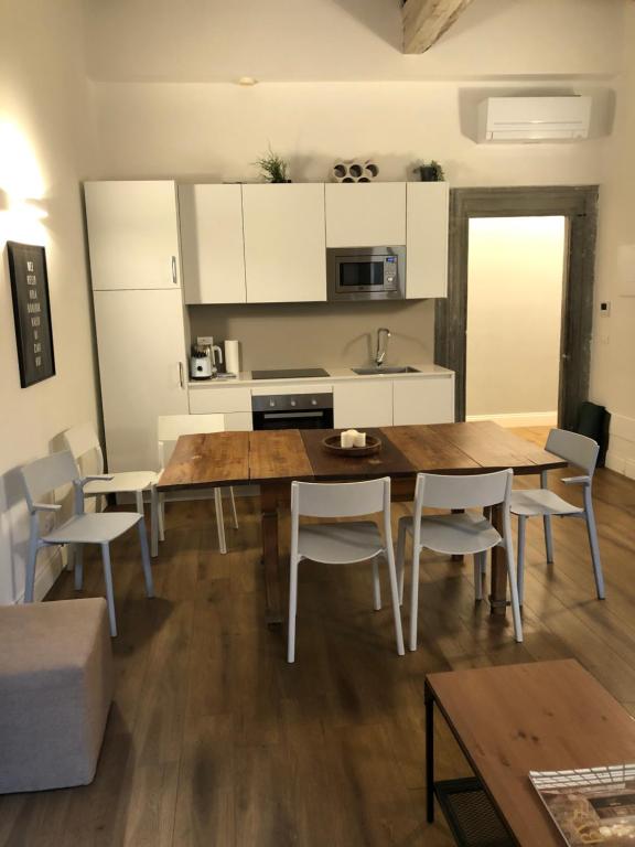 A kitchen or kitchenette at Novella Suite