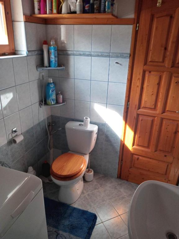 Kúpeľňa v ubytovaní Felsőörsi Nyugalom