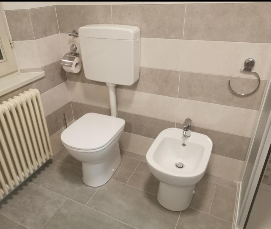 A bathroom at B&B La Chicca