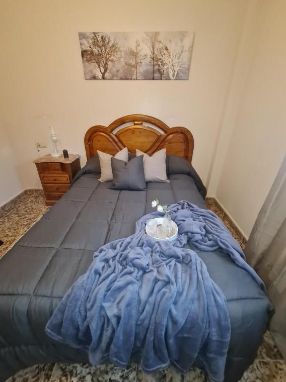 Postel nebo postele na pokoji v ubytování Valle Paraiso