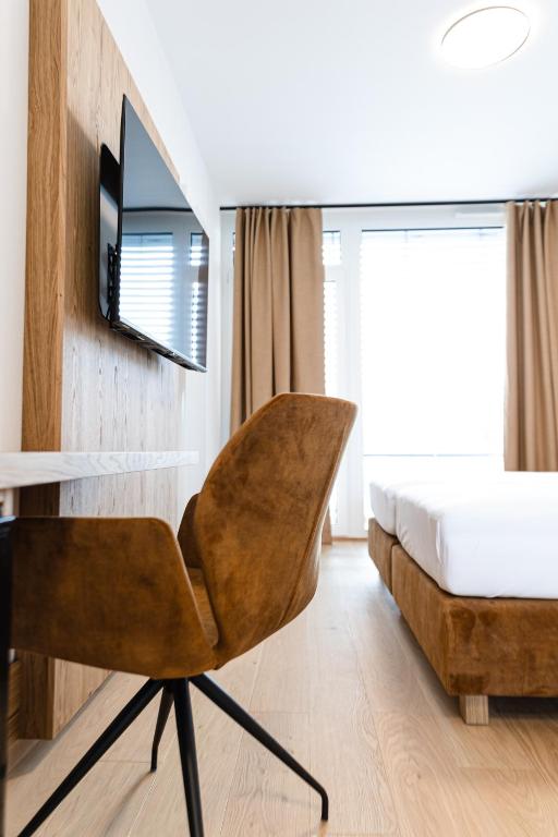 TV a/nebo společenská místnost v ubytování Boardinghouse Plattling