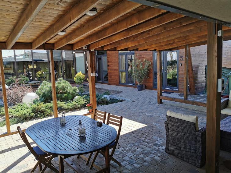Patio nebo venkovní prostory v ubytování Kopel Haus - Studio - Self acces cod location