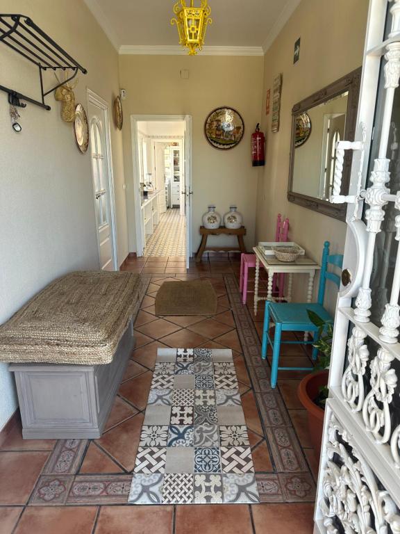 Posezení v ubytování Casa Rural El Limonero