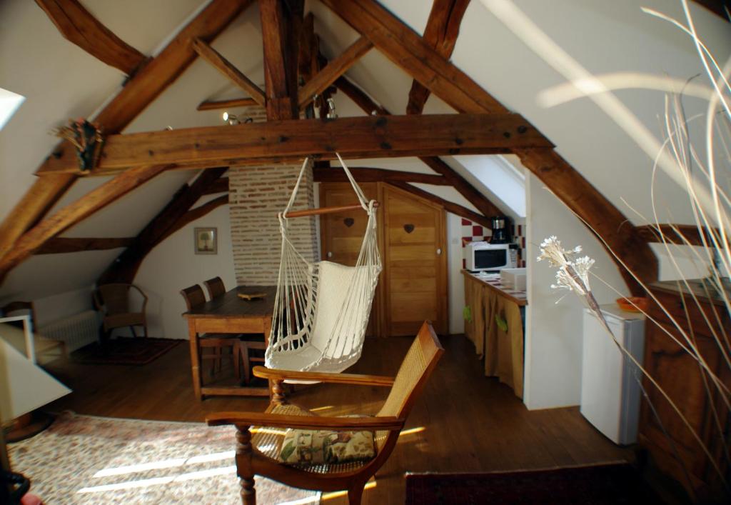 Maison d'hôtes Moulin du Bas Pesé - One-Bedroom Cottage (4 Adults) - Les Tourterelles
