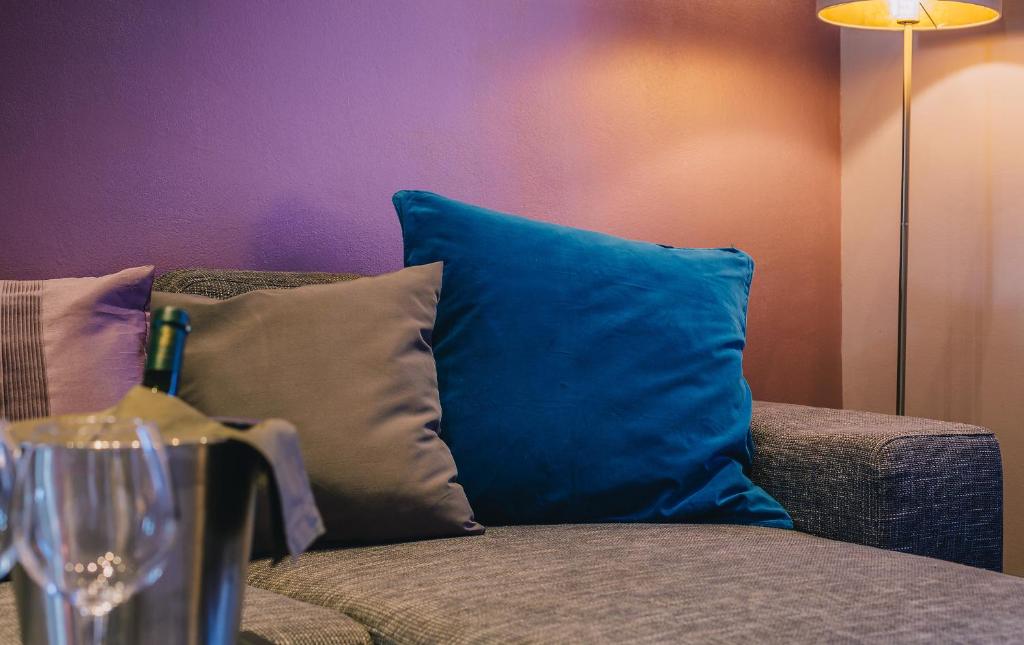 Część wypoczynkowa w obiekcie Apartment for special getaway Nea