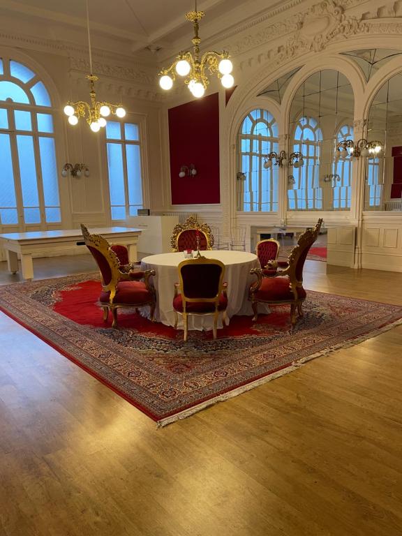 Posezení v ubytování Salon Boyer