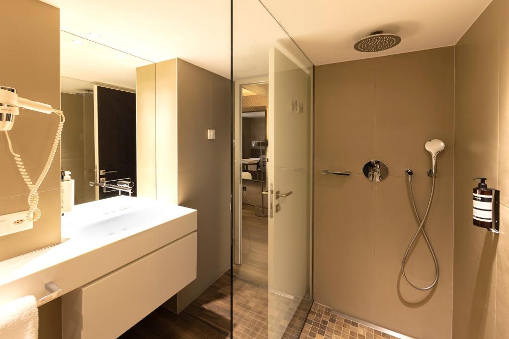 Koupelna v ubytování San Carlo Suite