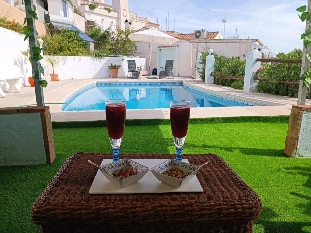 Bazén v ubytovaní Apartamento bella vista alebo v jeho blízkosti