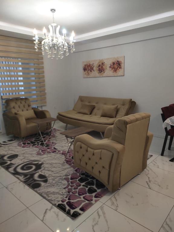 A seating area at Arena Tower Alanya