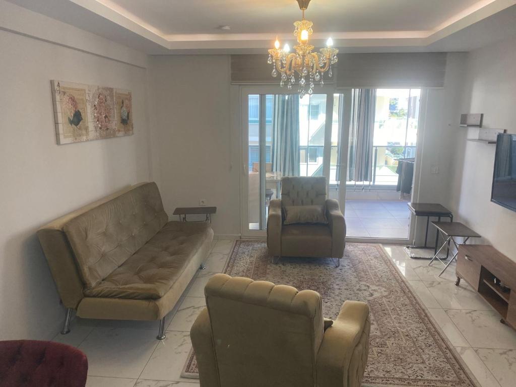 A seating area at Arena Tower Alanya