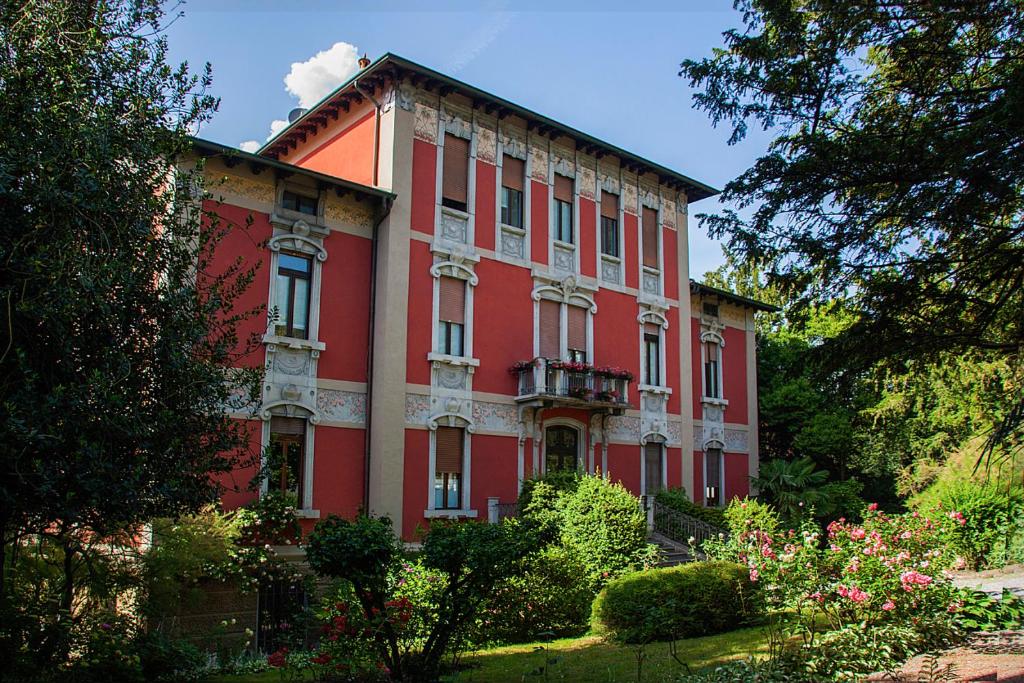 Zahrada ubytování B&B La Rosa Celtica