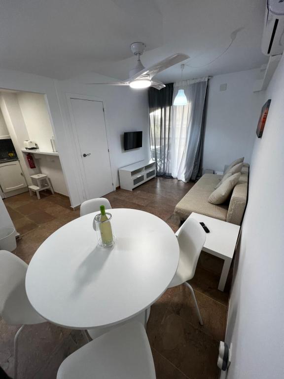 Zona de estar de Apartamento a 3 minutos de la playa