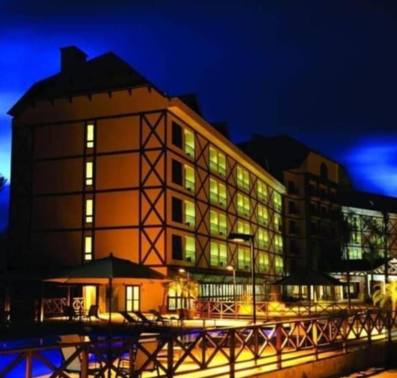 Budova, kde se aparthotel nachází
