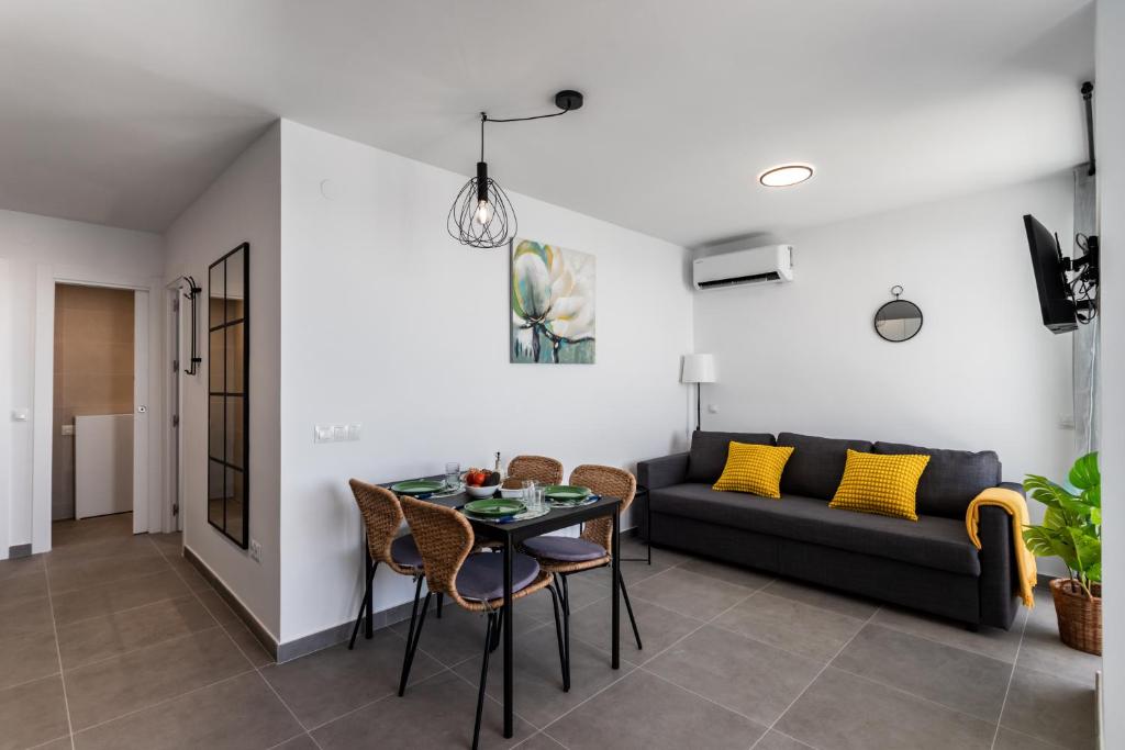 Posezení v ubytování Sur Suites Palmeras 10