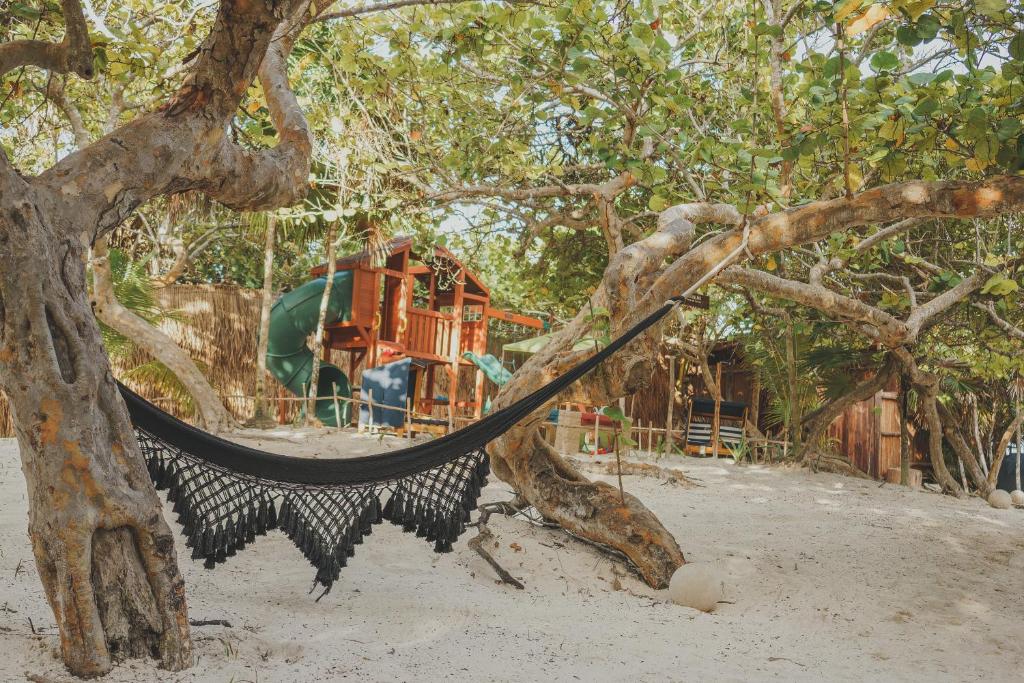 Zahrada ubytování Astral Tulum