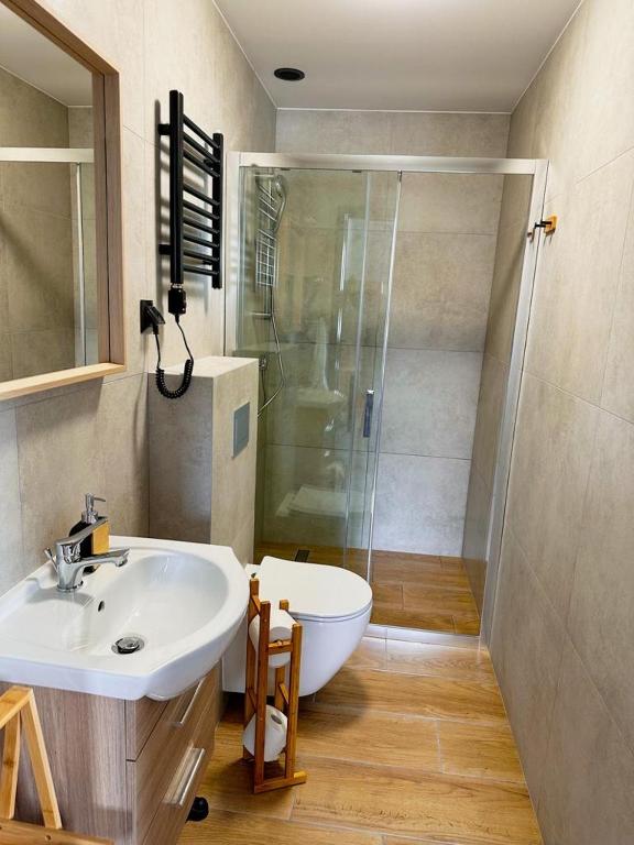 Łazienka w obiekcie Hotel Czerwone Korale