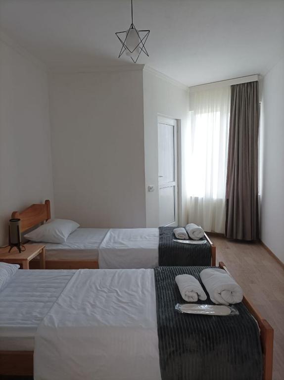 Postel nebo postele na pokoji v ubytování Orenda