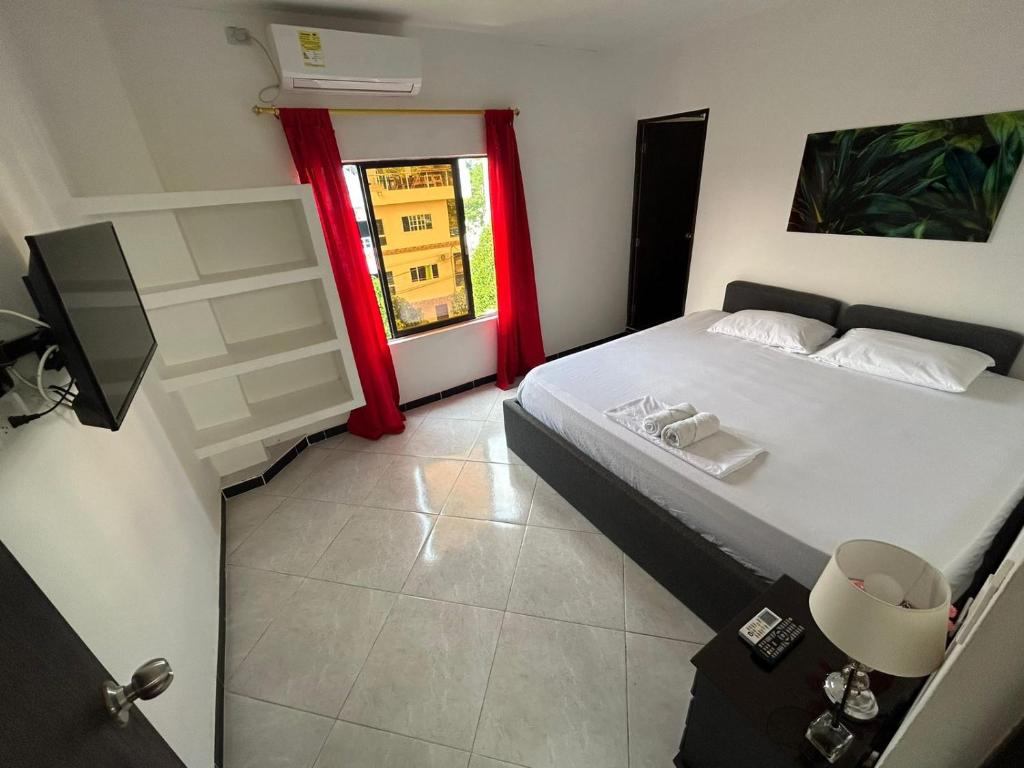 Postel nebo postele na pokoji v ubytování Hotel SG