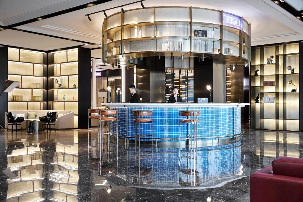 Fotografie z fotogalerie ubytování Qingdao Oriental Studio Chuangzhi SSAW Hotel v destinaci Čching-tao