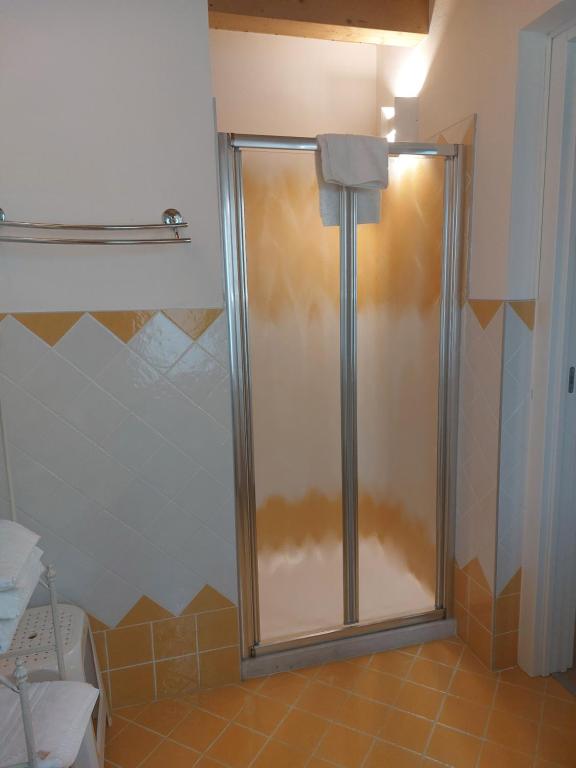 Koupelna v ubytování Cadifiore B&B