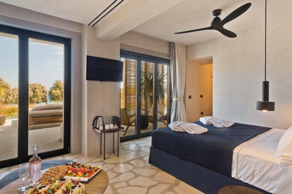 Postel nebo postele na pokoji v ubytování Almi Luxury Rooms