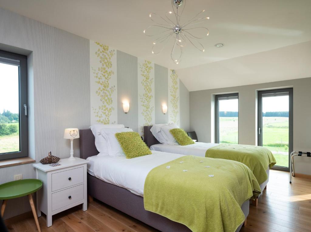 B&B La Chabetaine - Twin Room With Balcony