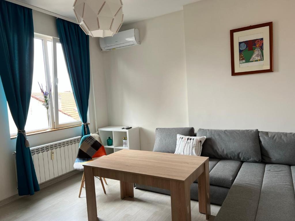 A seating area at Vitosha 60