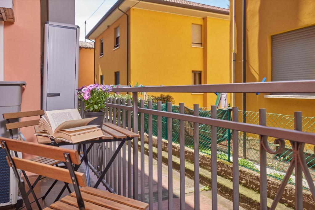 A balcony or terrace at Gionno's apartment
