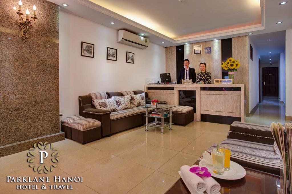 Posezení v ubytování Parklane Central Hanoi Hotel