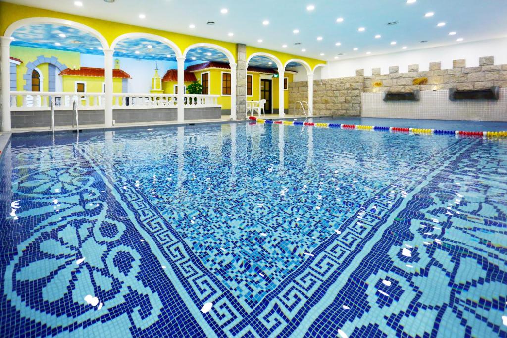 Bazén v ubytování Casa Real Hotel nebo v jeho okolí