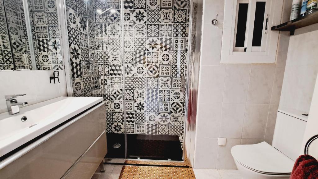 Kúpeľňa v ubytovaní Apartamentos Saint Malo Familidays
