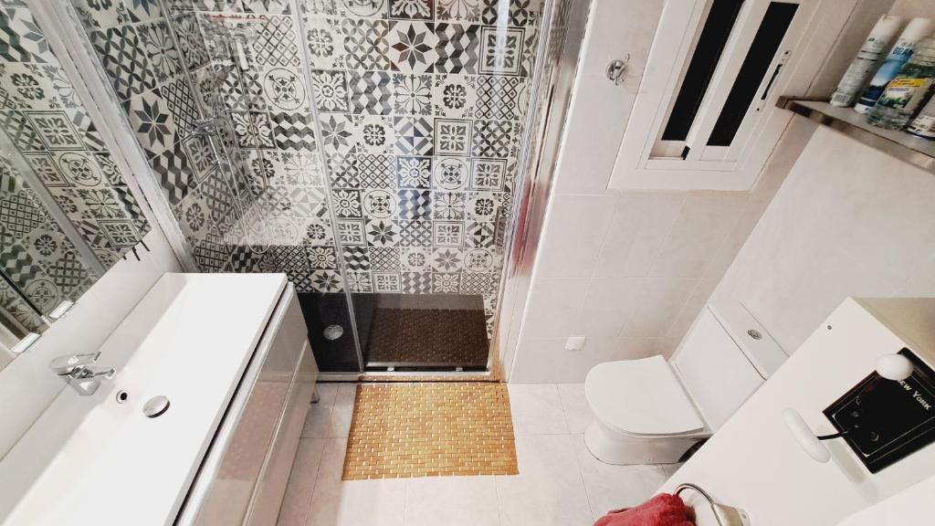 Kúpeľňa v ubytovaní Apartamentos Saint Malo Familidays