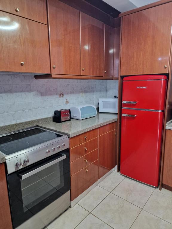 A kitchen or kitchenette at Maria's Apartments