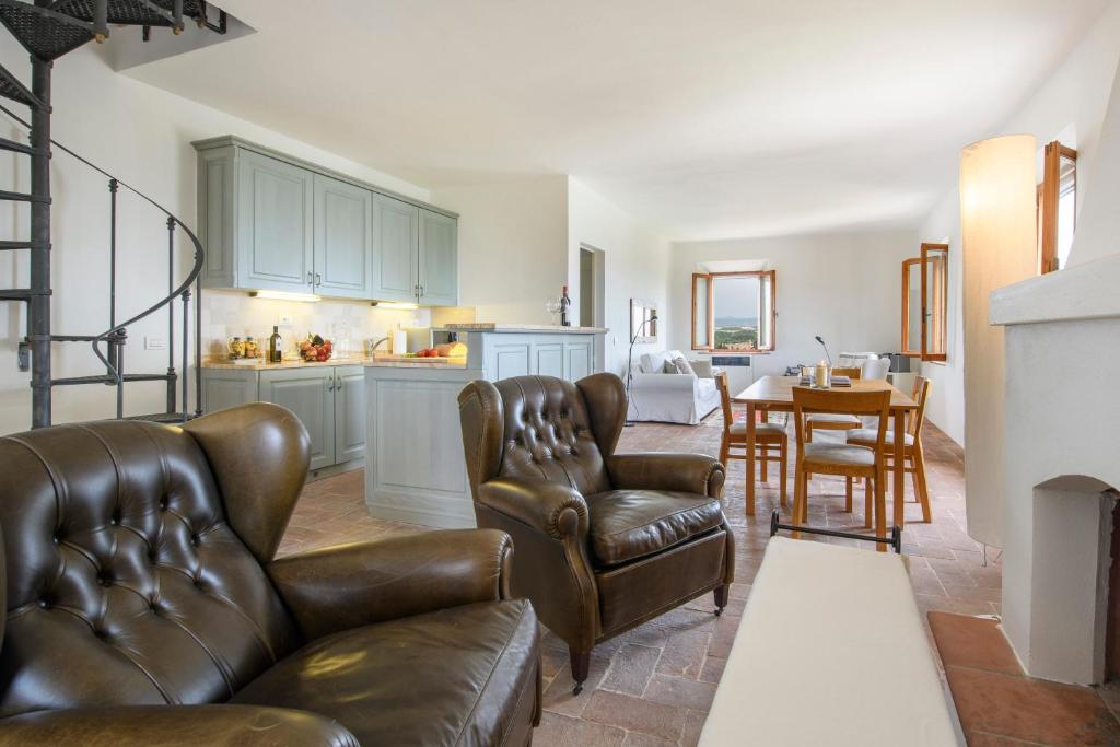Posezení v ubytování Albergo Diffuso Borgo Santo