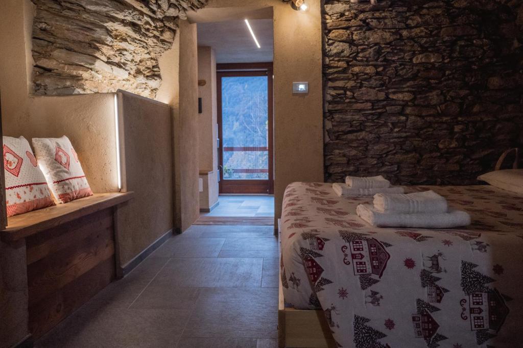 Postel nebo postele na pokoji v ubytování AMELU' LOCAZIONI TURISTICHE