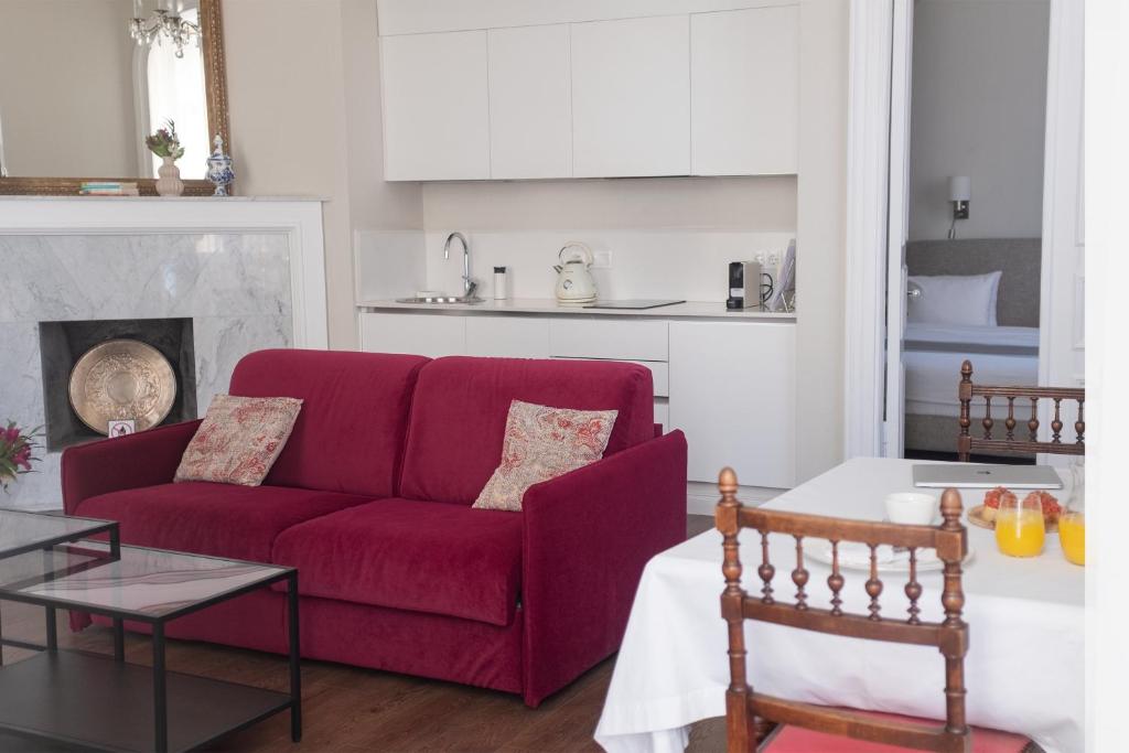 Posezení v ubytování TIFLIS OPERA Aparthotel