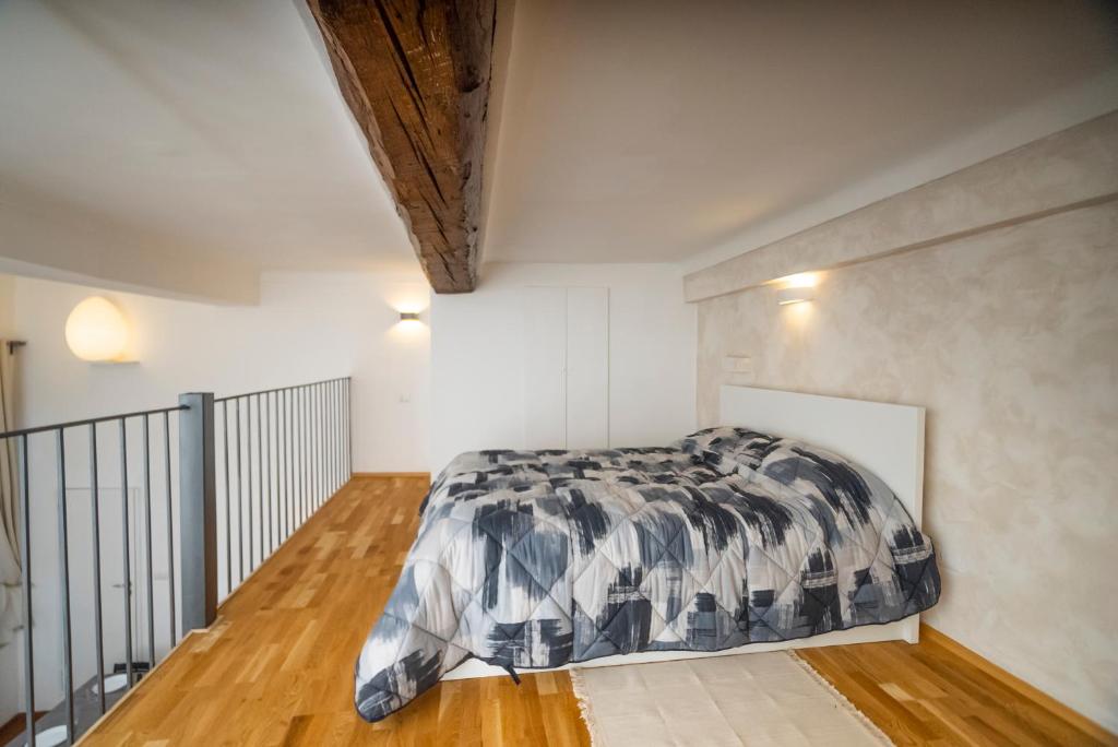 Postel nebo postele na pokoji v ubytování Solmi Home