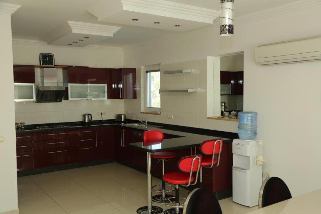 Kuchyň nebo kuchyňský kout v ubytování Dalyan Dream Villa Zuhal