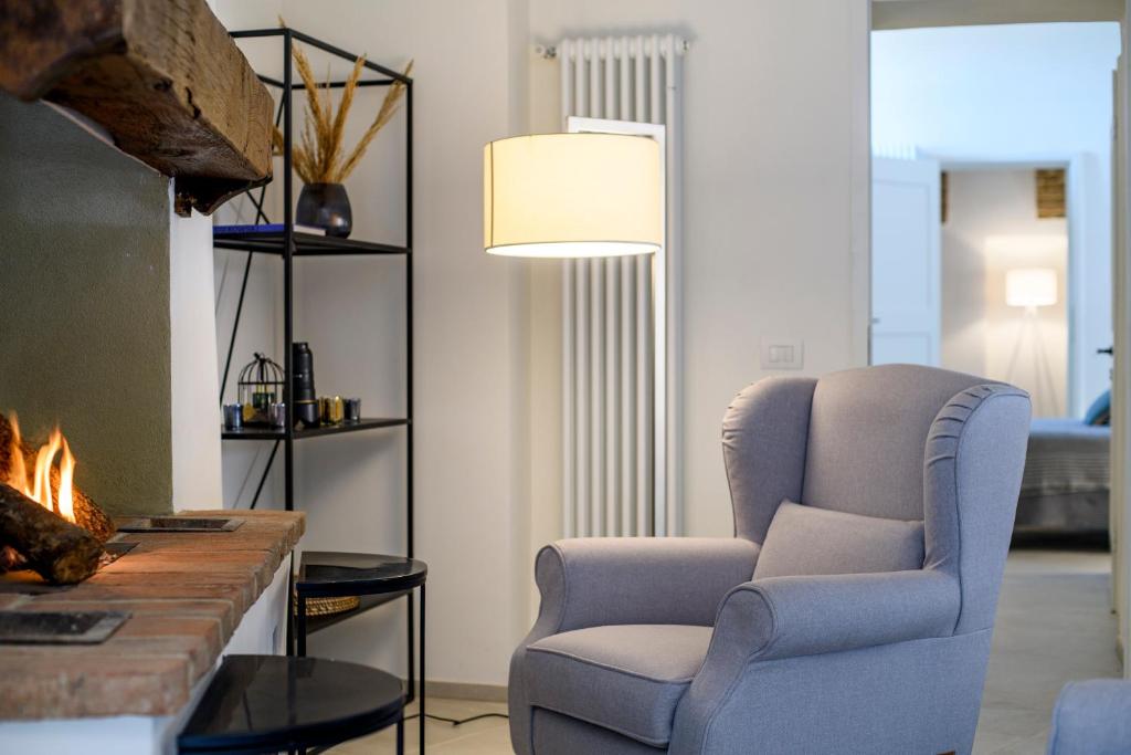 Posezení v ubytování Albergo Diffuso Borgo Santo