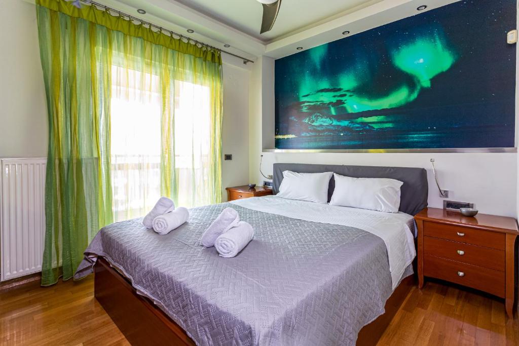 One Bedroom Apartment For 3 Ppl In Kalamaria, Thessaloniki, Greece